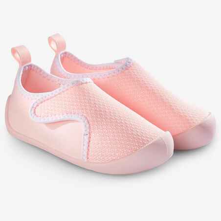 Turnschuhe Ecodesign Basic Babyturnen rosa