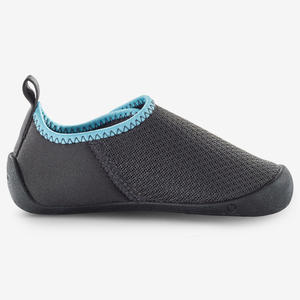 Zapatillas primeros pasos antideslizante Bebé Domyos 110 negras del 20 al 32