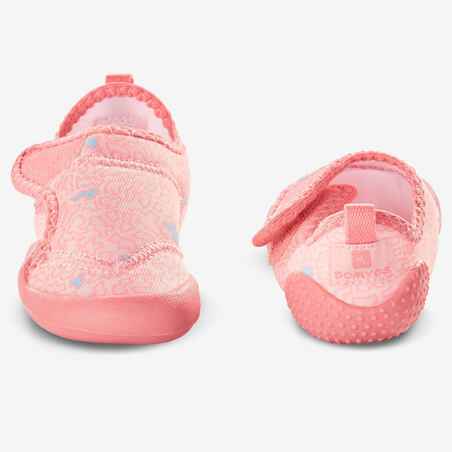 Kids' Baby Light Breathable Bootees - Pink Print