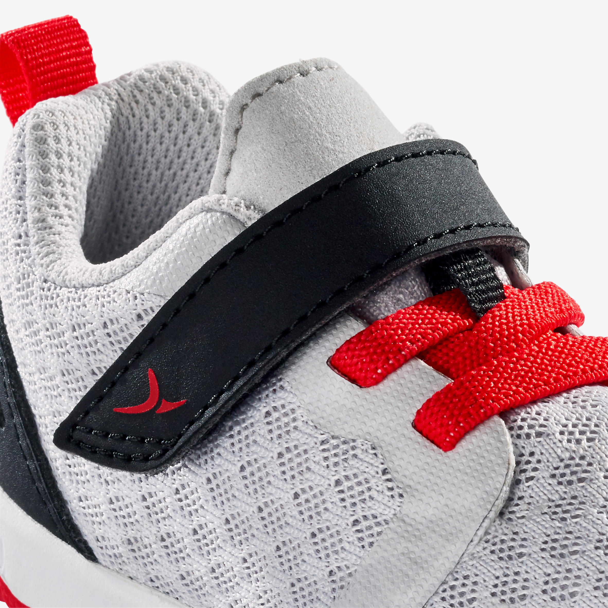 520 I Learn Breathable+++ Gym Shoes - Grey/Red 5/9