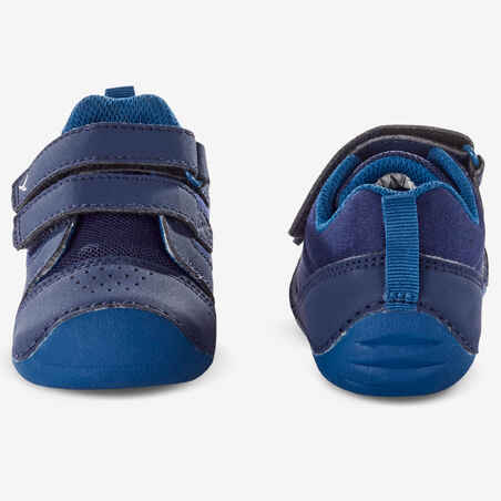 Kids' Shoes 500 I Learn Size 4 to 7 - Navy Blue - Decathlon