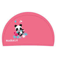 Baby Mesh Swim Cap light pink panda print