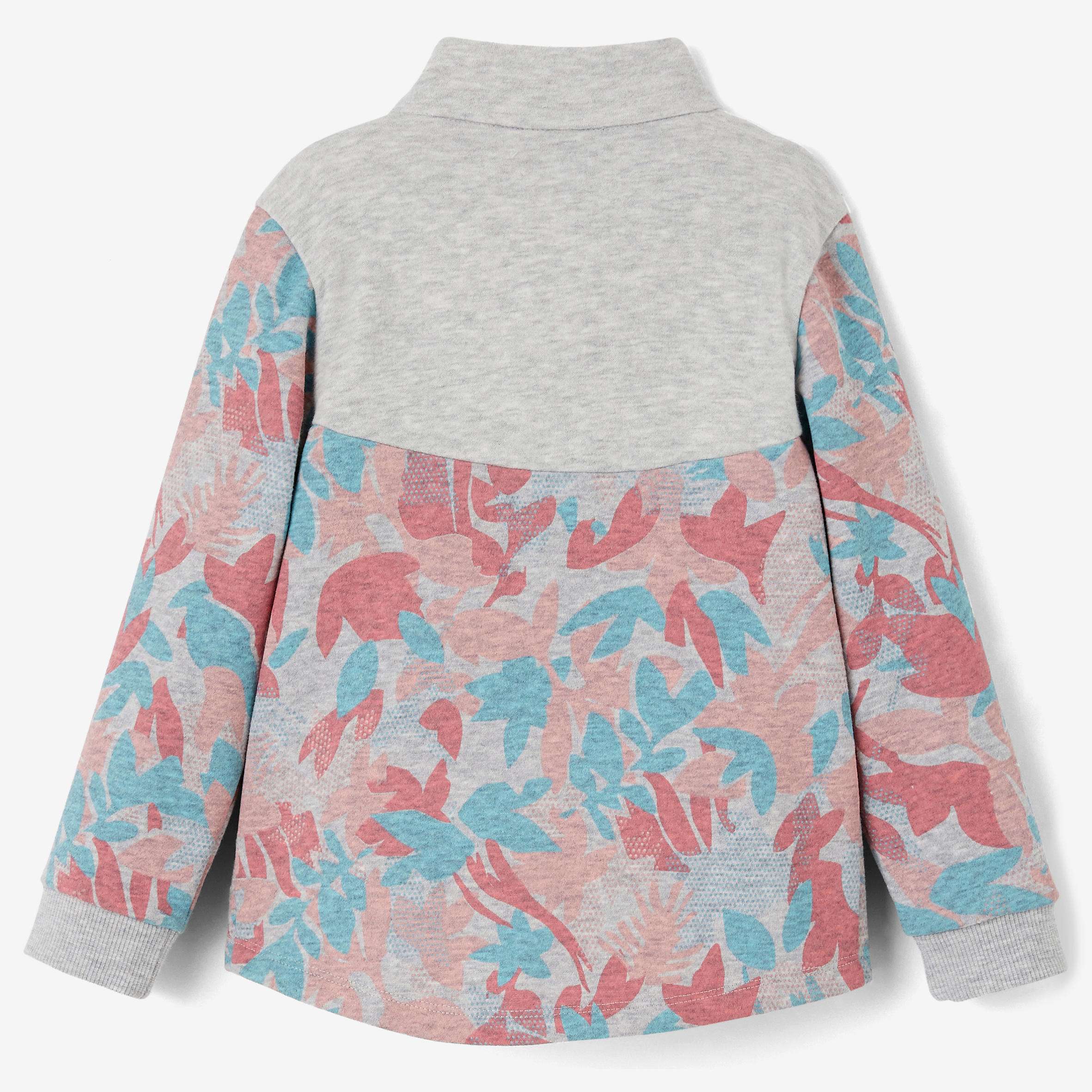 120 Baby Gym Jacket - Grey/Pink 4/10