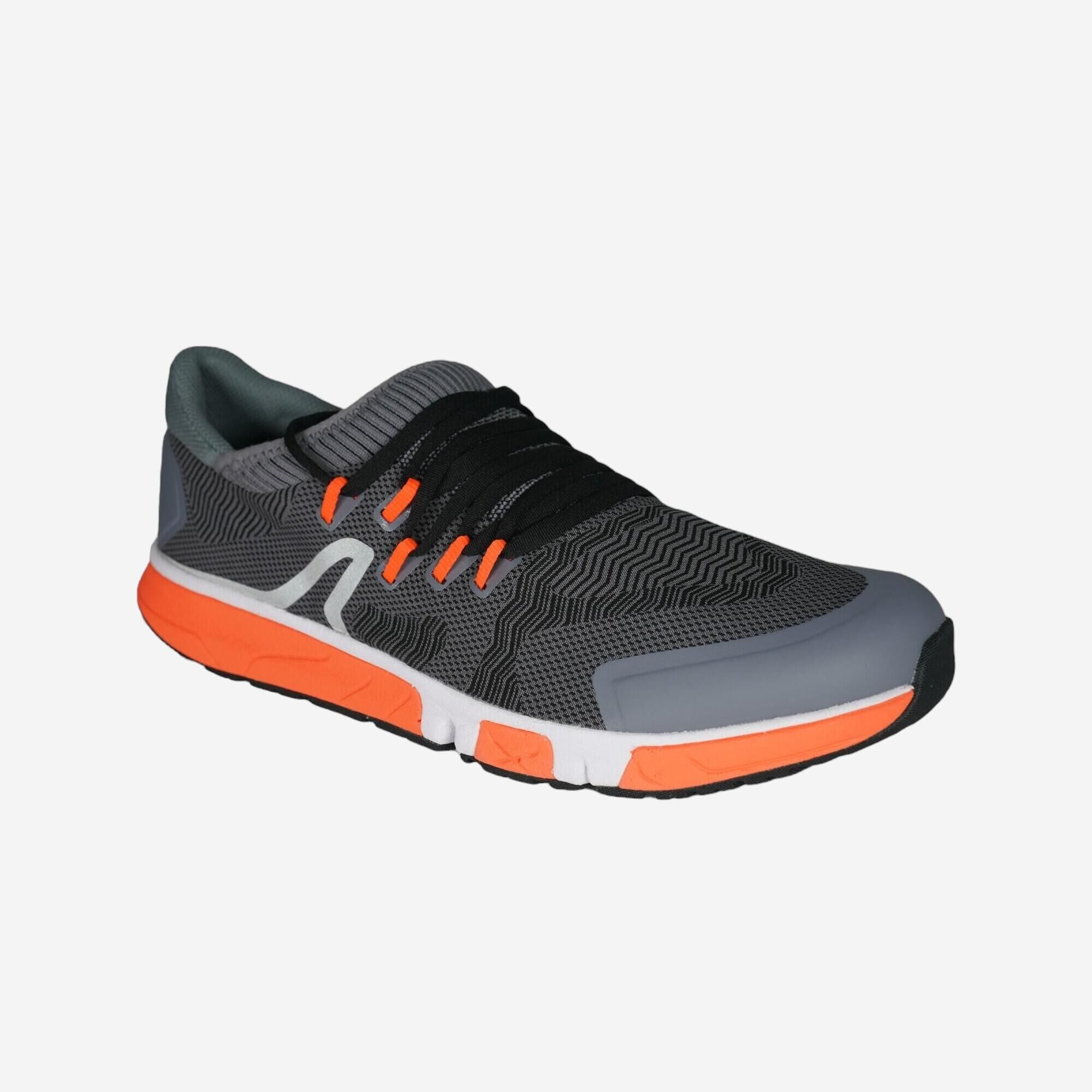 NEWFEEL RW 900 long-distance fitness walking shoes - grey/orange