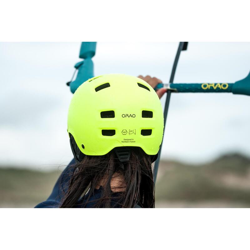 CAPACETE DE KITE / WING KS 500 Amarelo fluorescente