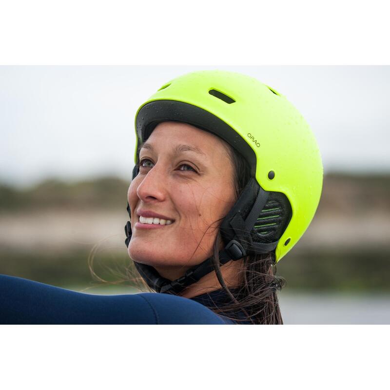 CASQUE DE KITE / WING KS 500 Jaune fluo