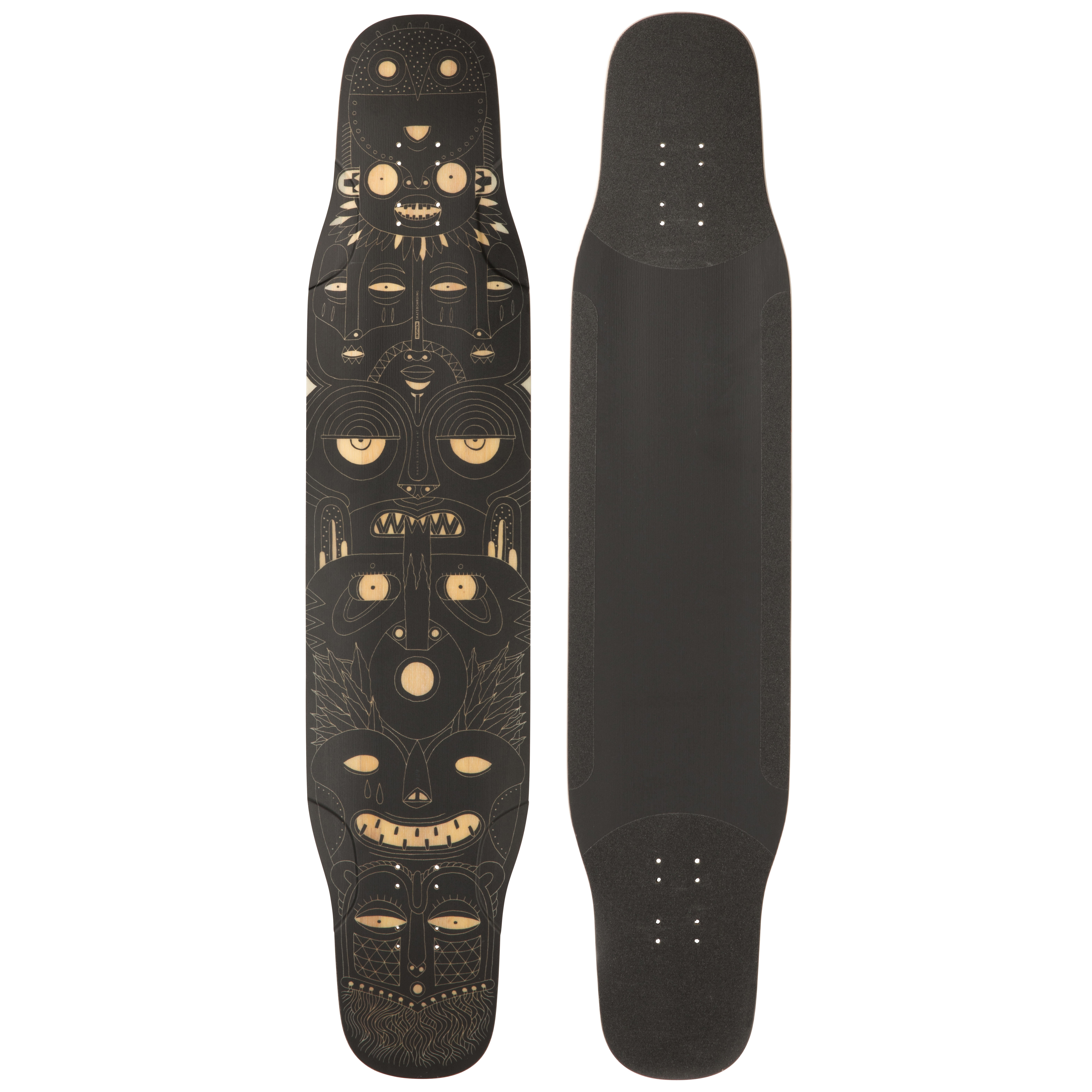 Prancha isolada longboard dancing 500 totem mat