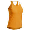 เสื้อกล้ามผู้หญิงสำหรับใส่เดินในเส้นทางธรรมชาติรุ่น NH500 (สีส้ม Ochre)