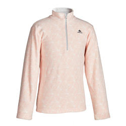 Children's Hiking fleece MH100 CN 7-15 years - Pink