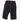 Boys' Breathable Cotton Gym Shorts 500 - Black