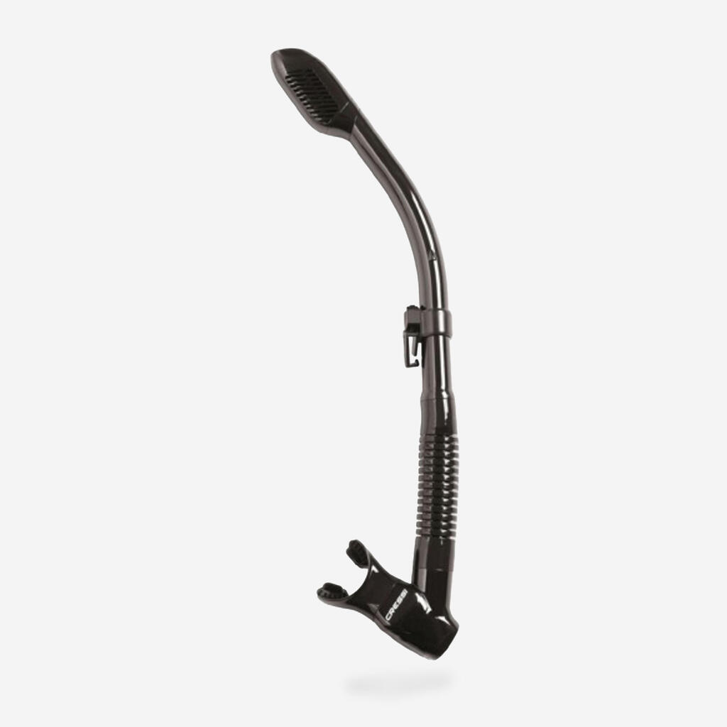 Cressi Desert Dry Adult snorkelling and scuba diving BLACK