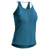 Women Nature Hiking Vest Top Quechua NH500 - Turquoise