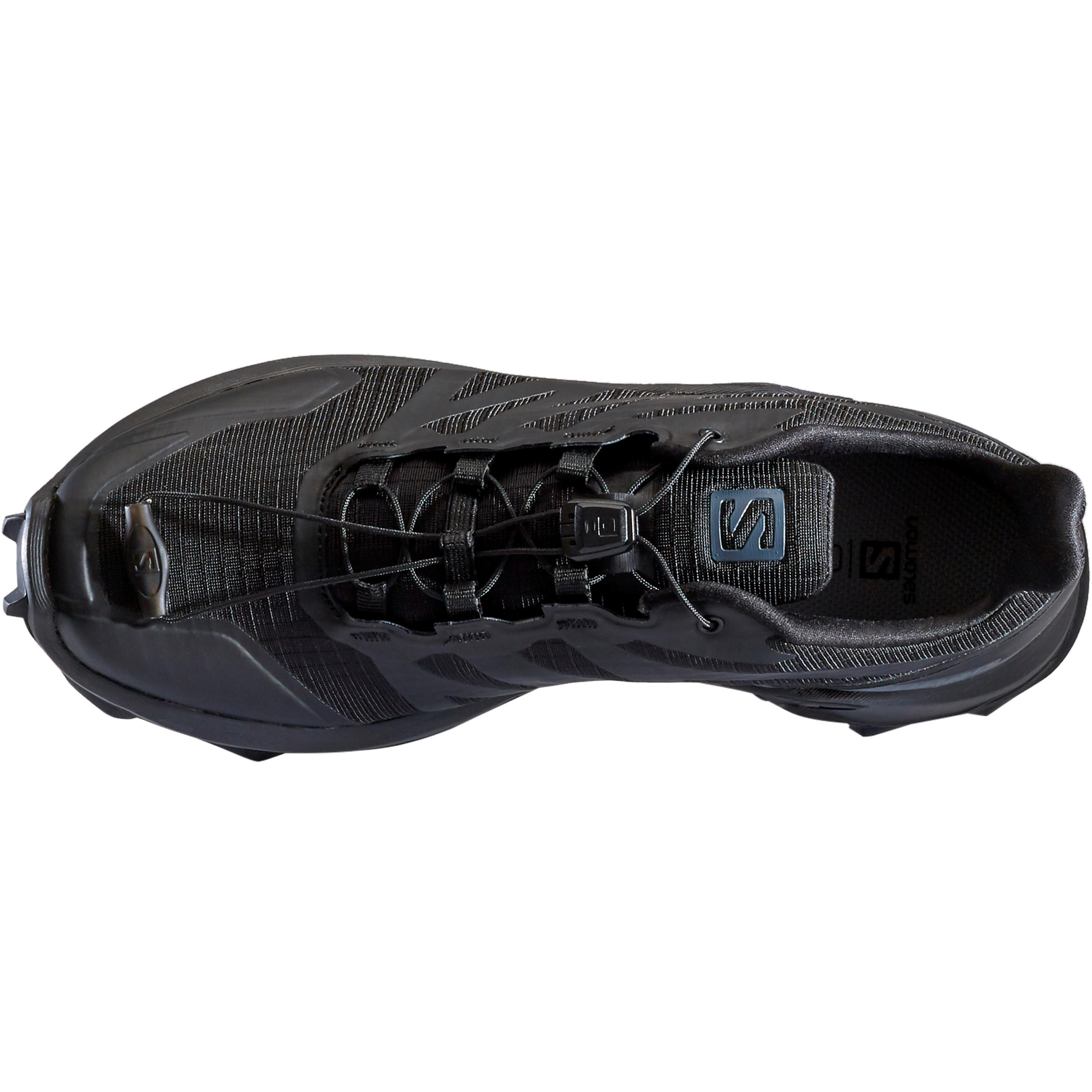 salomon black running shoes