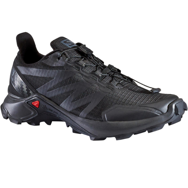 SALOMON SUPERCROSS Men's Trail running shoes - Black.