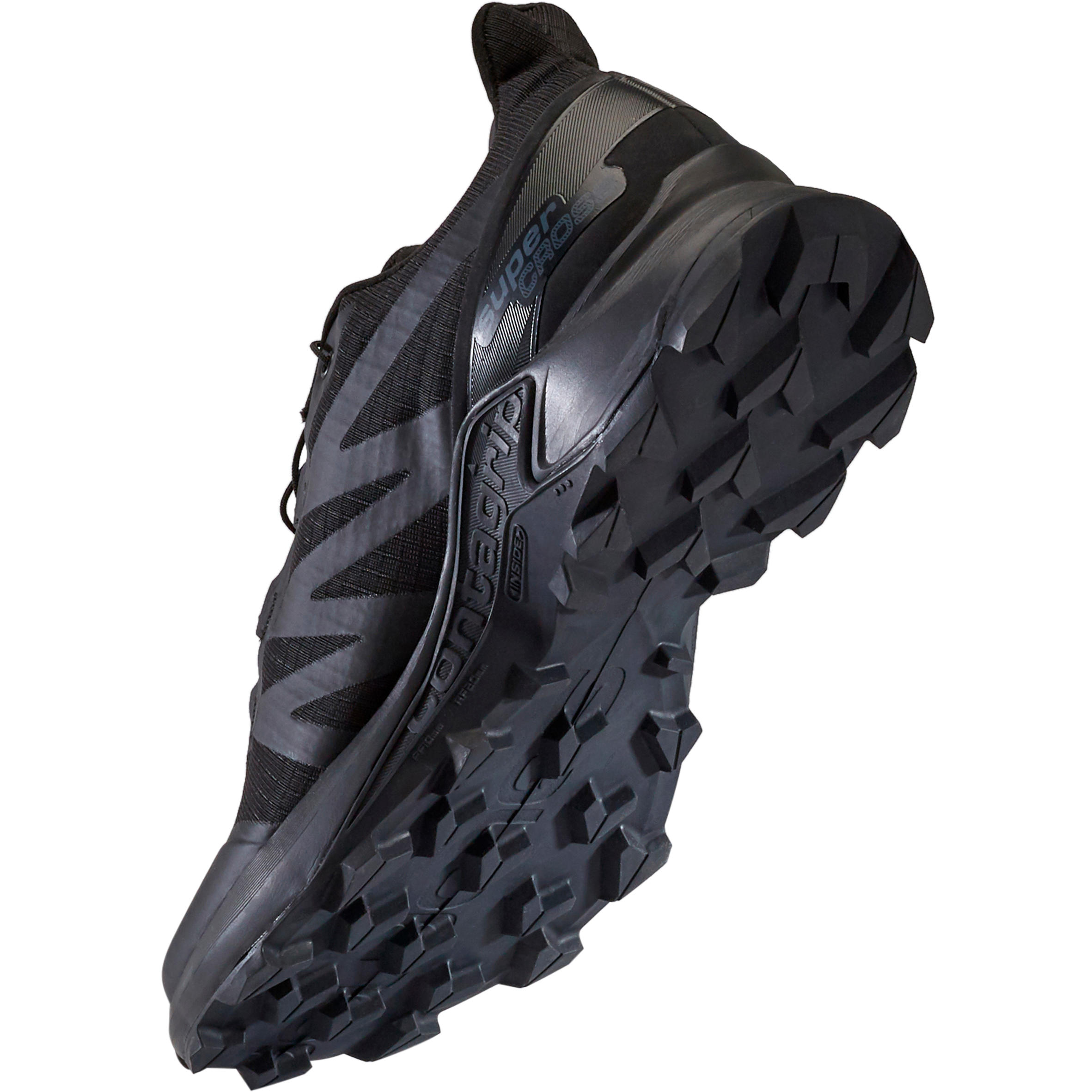 salomon black running shoes