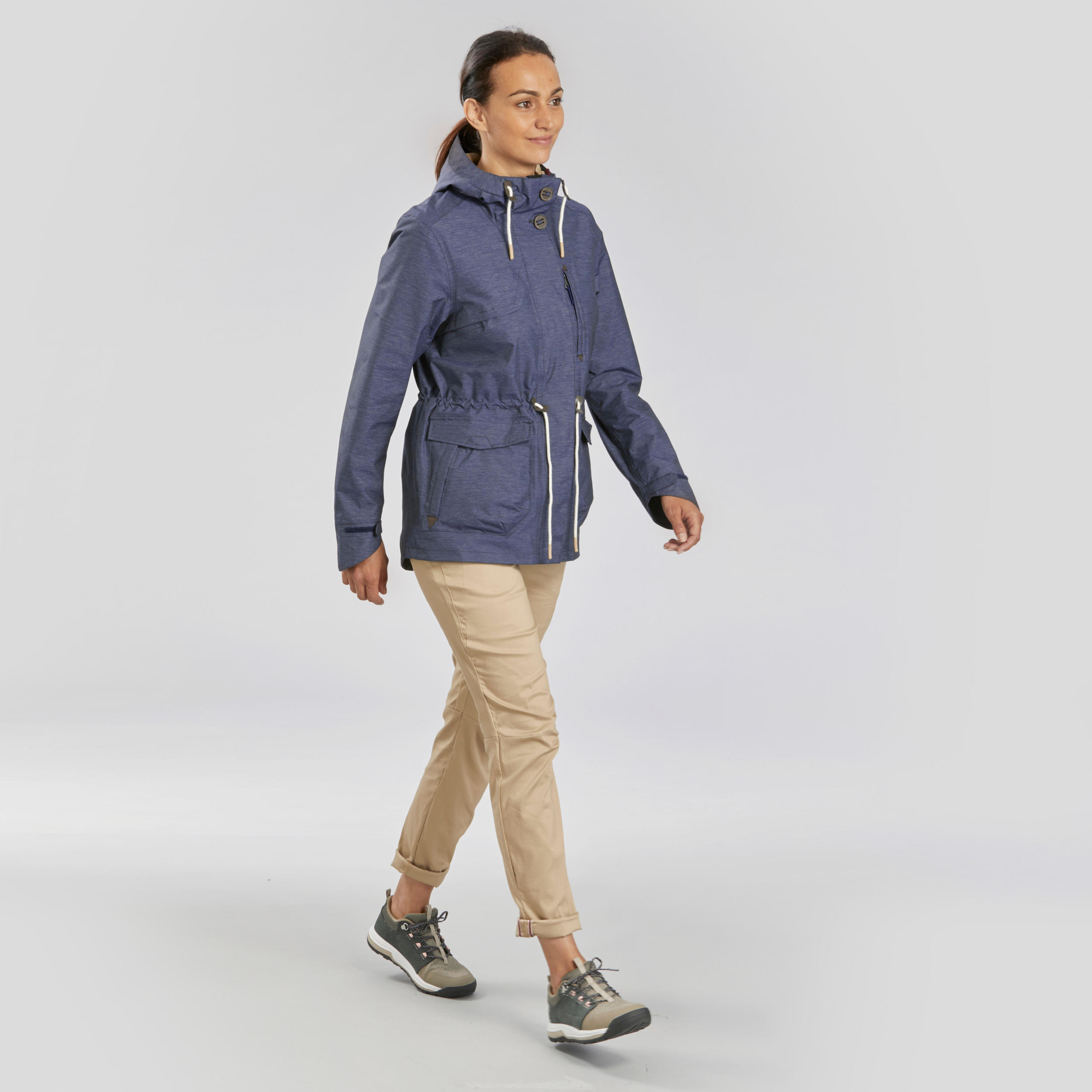 Women's Waterproof Hiking Jacket - NH550 Imper 3/13