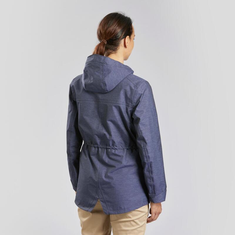 Giacca montagna donna NH550 blu