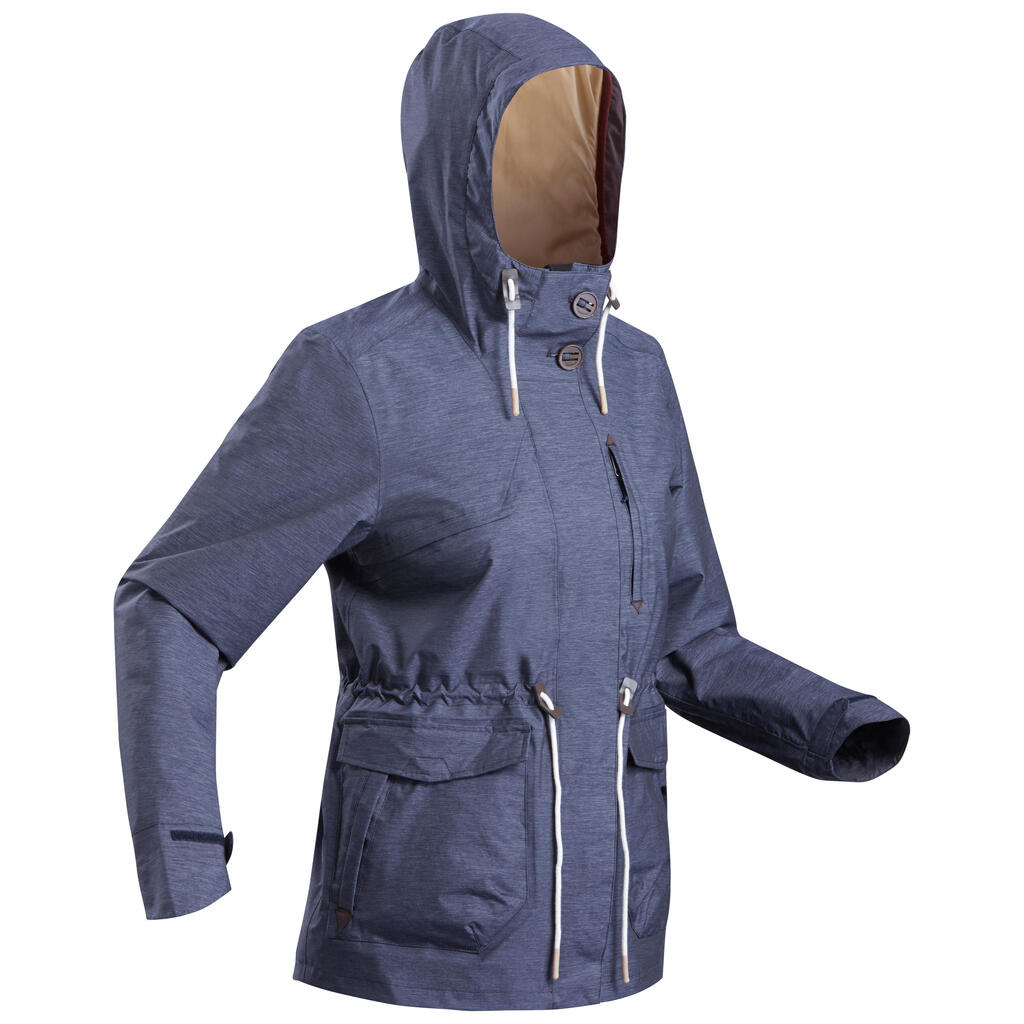 Wanderjacke Damen wasserdicht - NH550