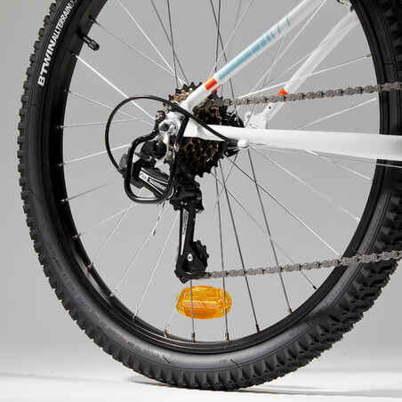 Pavarų perjungiklio apsauga, skirta 24 col. dviračiams „ST 100“ ir „500“, juoda