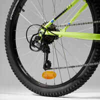 24 INCH KIDS MOUNTAIN BIKE ROCKRIDER ST 500 9-12 YEARS OLD - Yellow