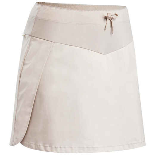 
      FALDA PANTALÓN MUJER NH500 BEIGE
  