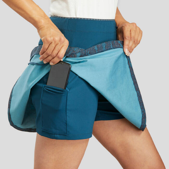 Women’s Hiking Skirt - NH 500 Blue