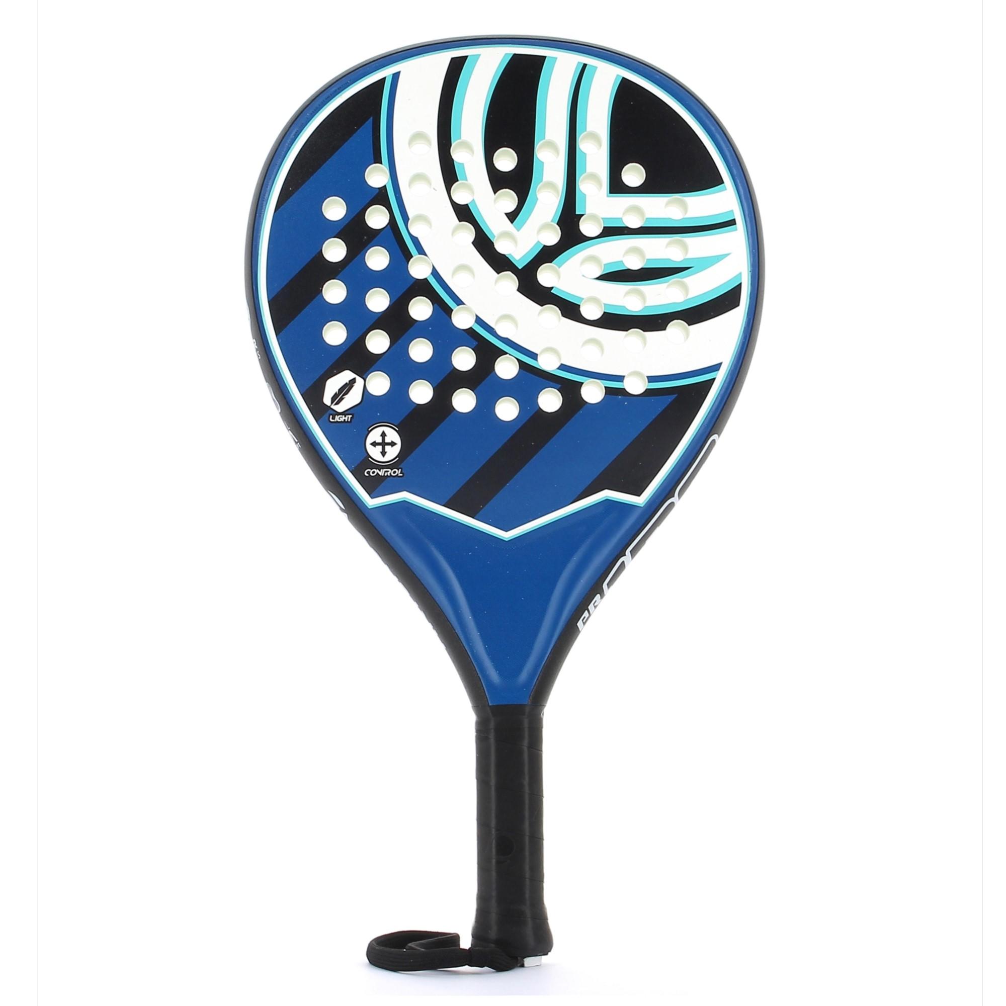 SEGUNDA VIDA: PALA PÁDEL PR 190 NEGRO / AZUL ADULTO