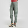 Women Hiking Pants NH100 Khaki Grey