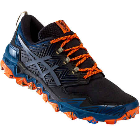 Pánska trailová obuv Gel Fujitrabuco 8 modro-oranžová