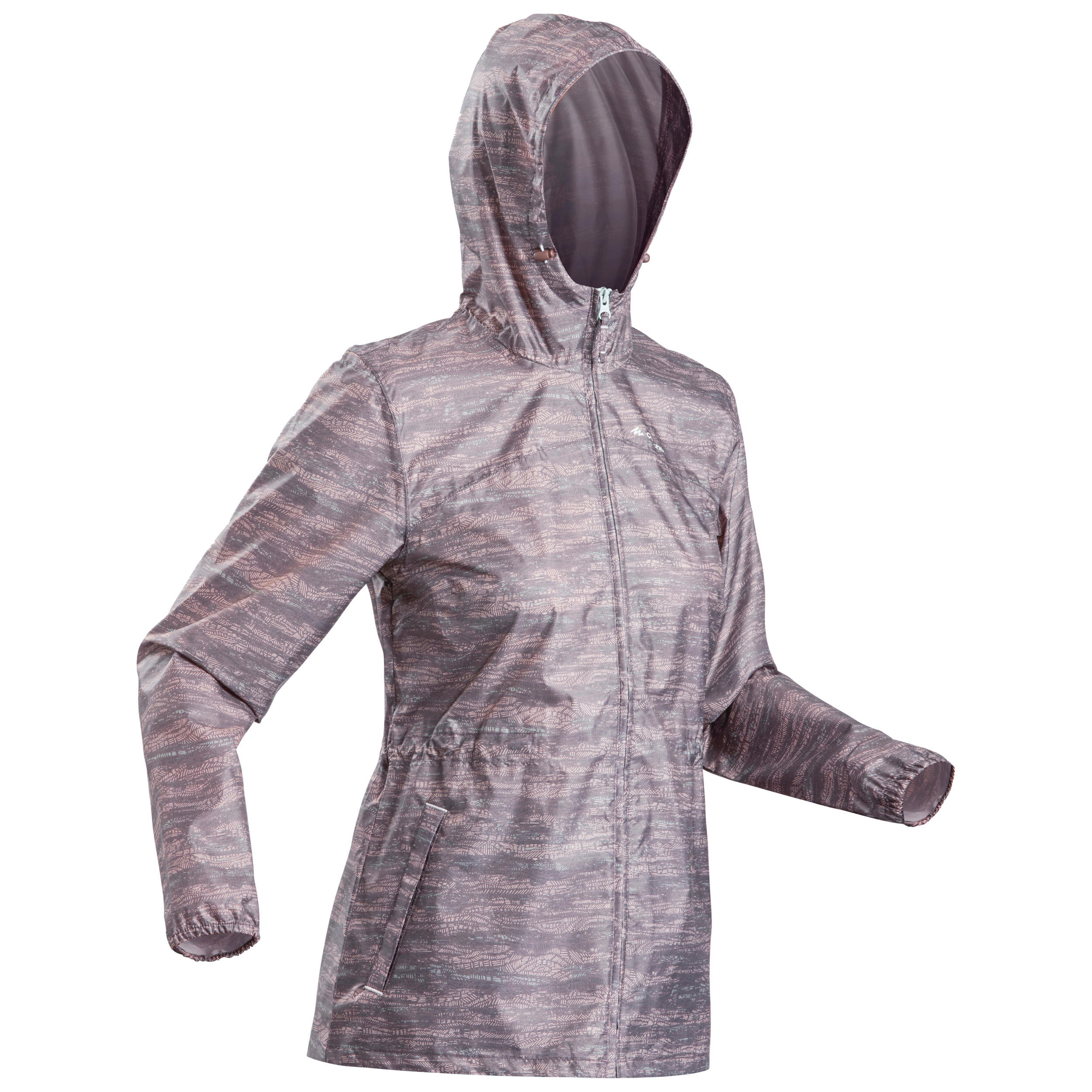 Women's Waterproof Hiking Jacket - Raincut Zip 2/9