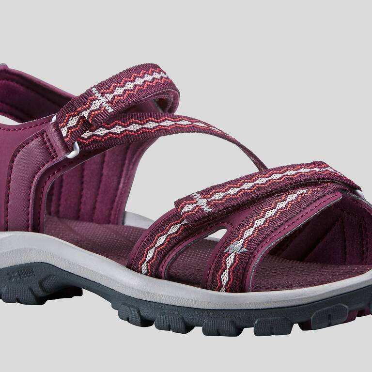 Sandal Hiking Wanita NH110 - Marun