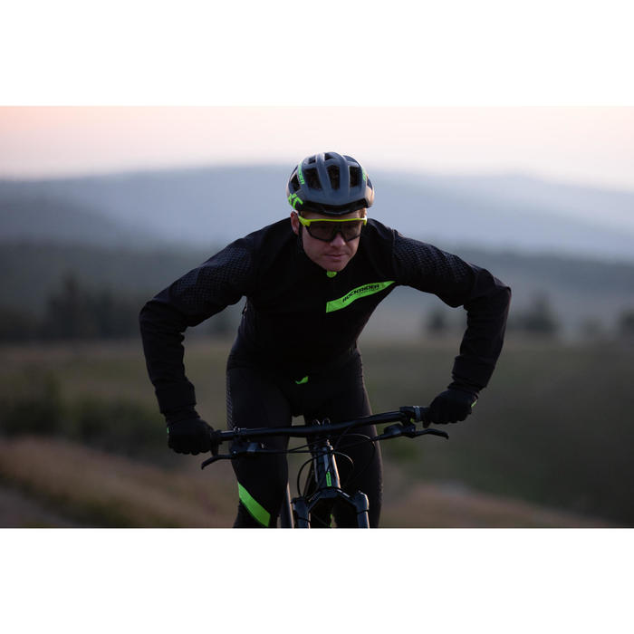 Slim Fit Xc Mountain Bike Jacket Rockrider Decathlon