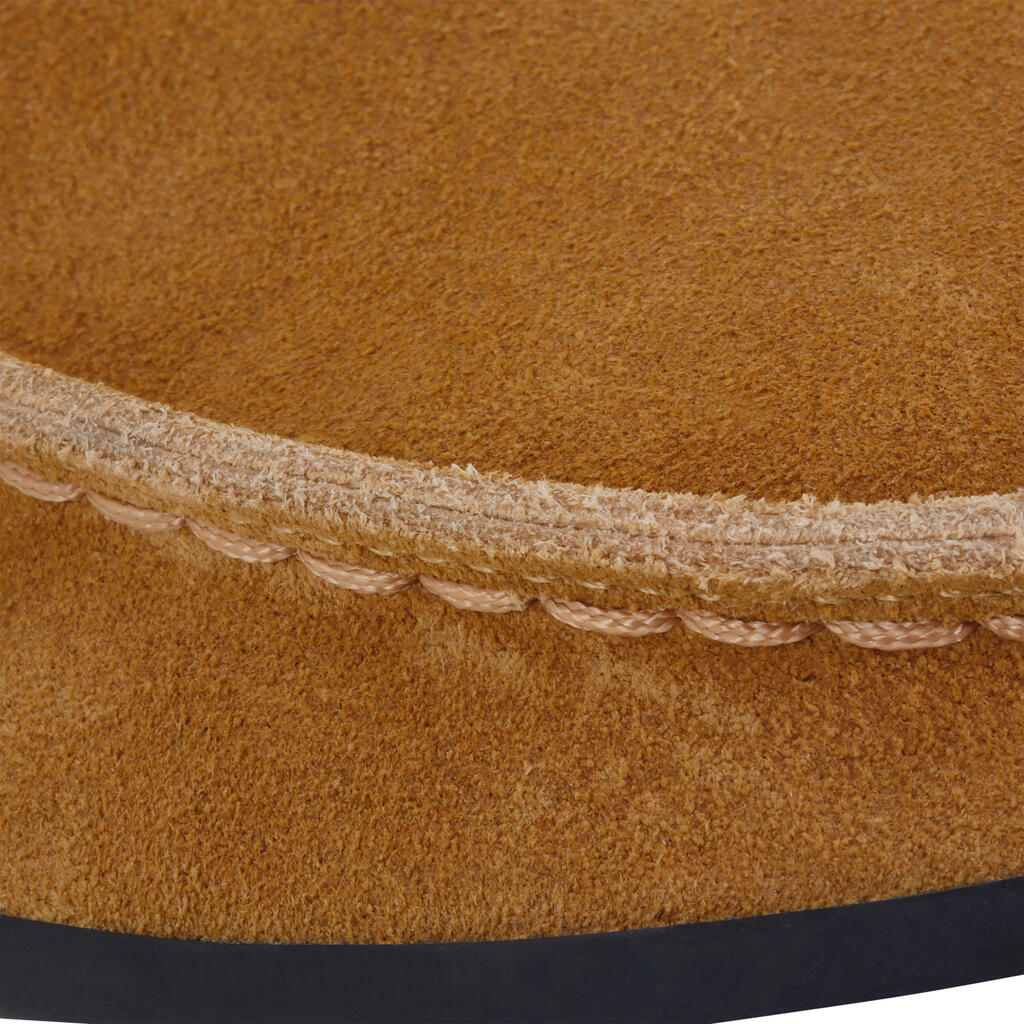 Segelschuhe Kostalde Leder Herren dunkelbeige