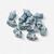 JEU DE 12 POINTES ACIER 6MM POUR CHAUSSURES D'ATHLETISME