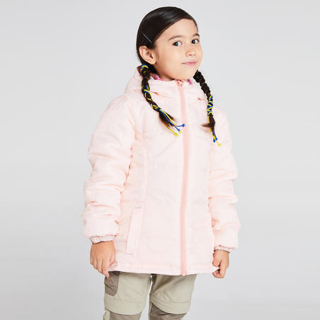 КУРТКА ЗИМНЯЯ ВОДОНЕПРОНИЦАЕМАЯ ПОХОДНАЯ ДЛЯ ДЕТЕЙ 2–6 ЛЕТ SH100 WARM