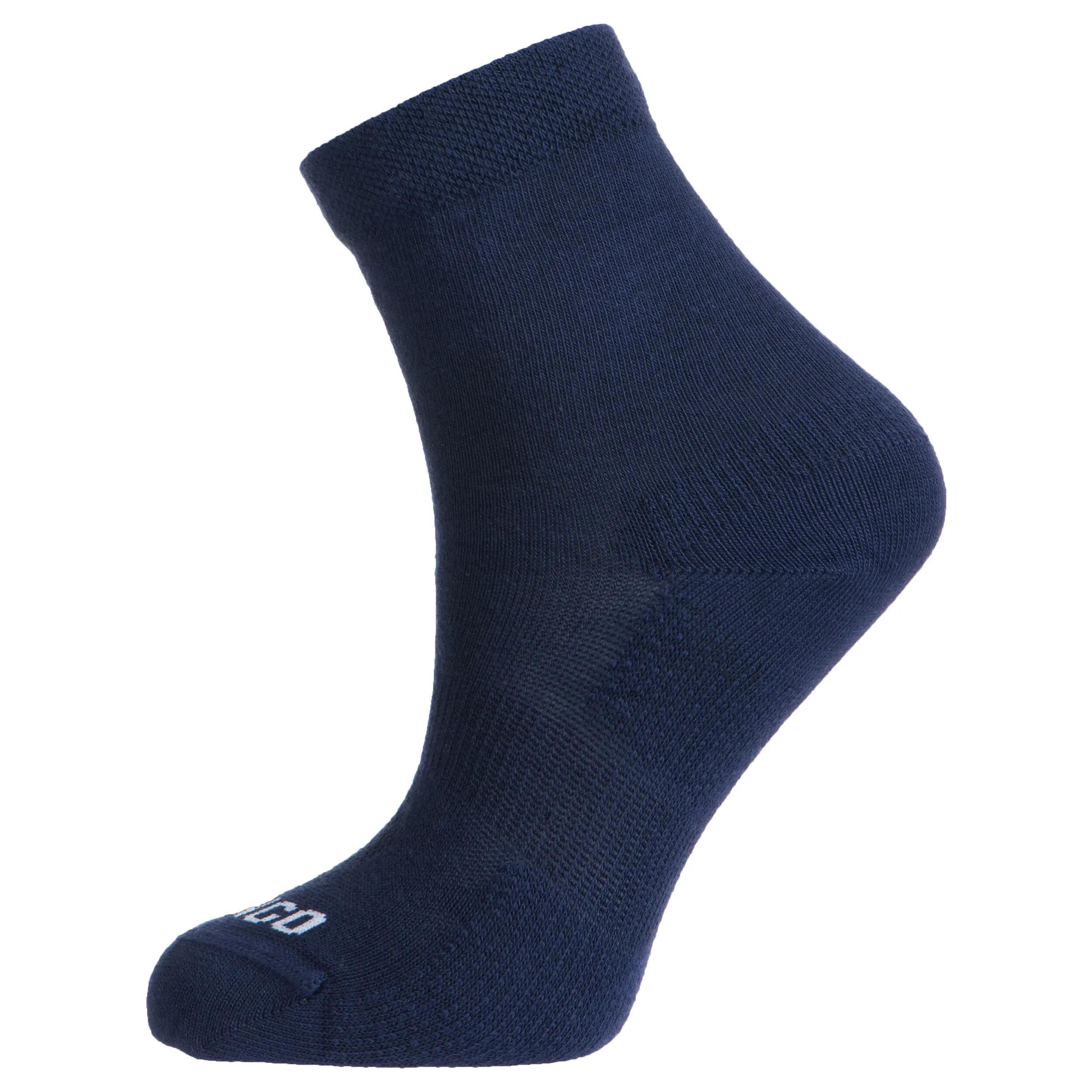Kids' High-Cut Tennis Socks RS 160 Six-Pack - Navy/Burgundy/White 6/11