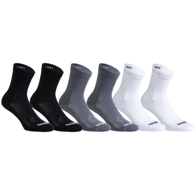 ADULT SOCKS - High Socks RS 160 Six-Pack ARTENGO