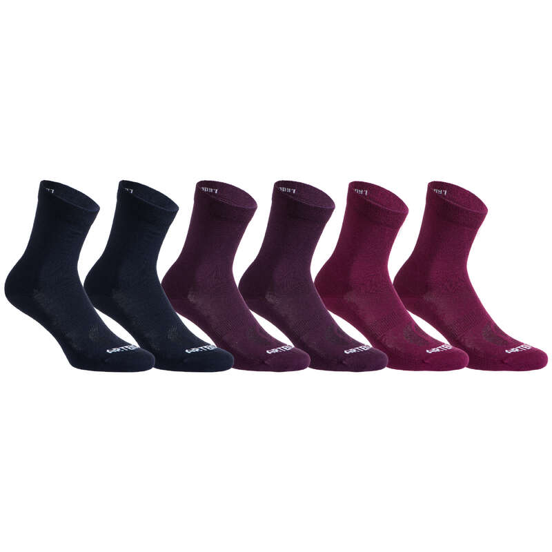 ADULT SOCKS - High Socks RS 160 Six-Pack ARTENGO