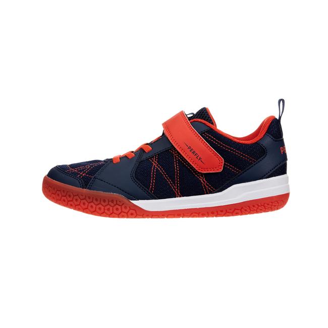 JUNIOR BADMINTON SHOES BS 160 NAVY RED