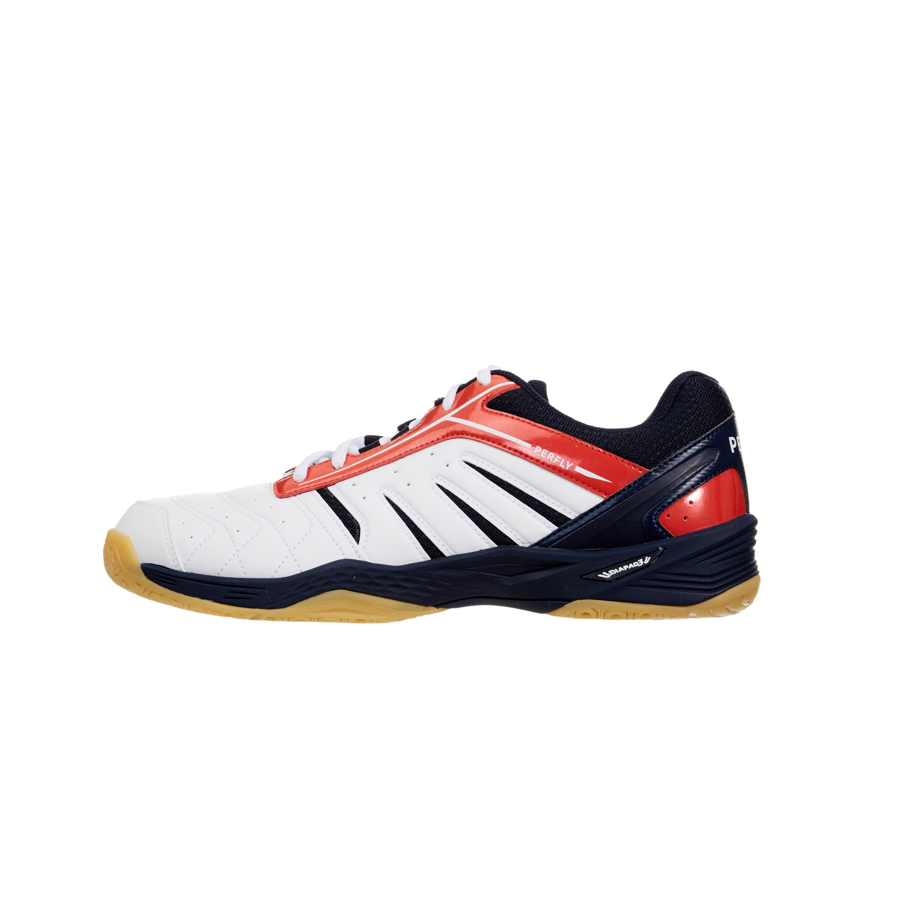MEN BADMINTON SHOES BS 560 LITE WHITE RED 18/28
