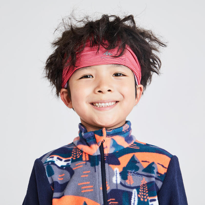 Kids' 2-6 Years CN Hiking Fleece MH100 - Navy Print