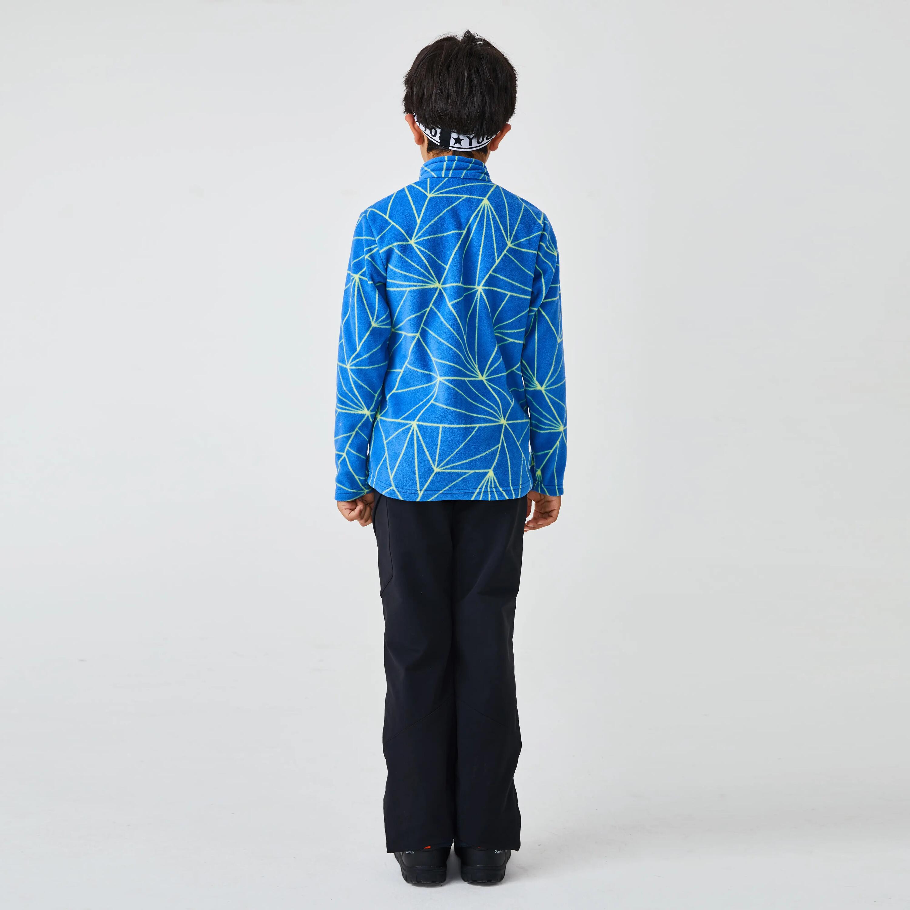 Kids’ 7-15 Years Hiking Fleece - MH100 - Blue 4/7
