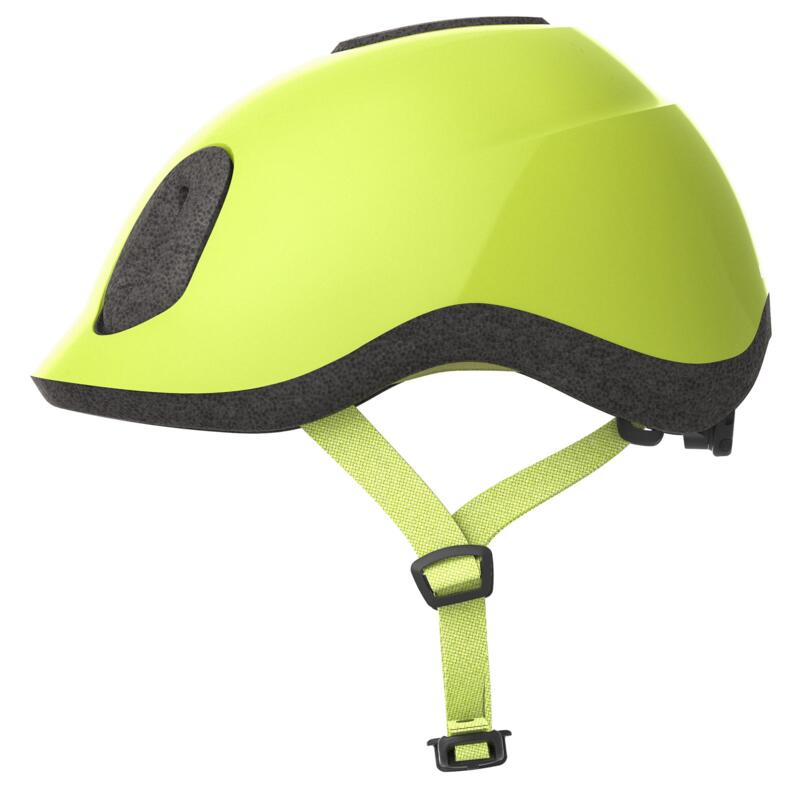 Dětská cyklistická helma 500 žlutá