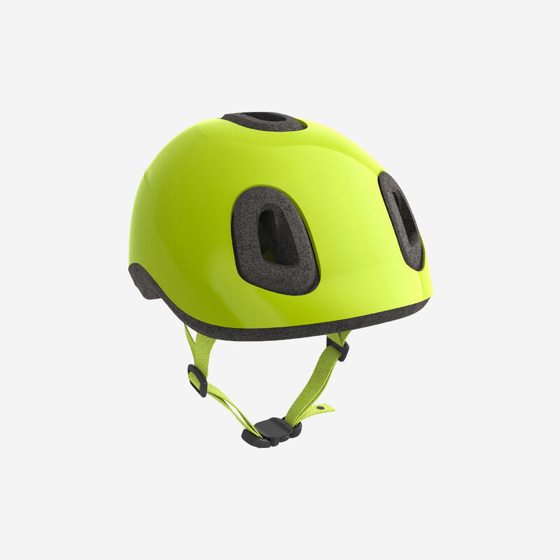 Kask rowerowy dla malucha Btwin 500 Fluo