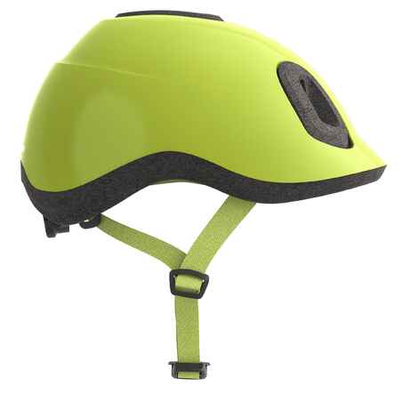 Casco bebé para bicicleta 500 fosforescente