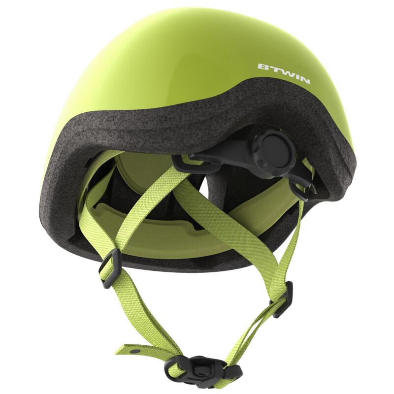 Kask rowerowy dla malucha Btwin 500 Fluo