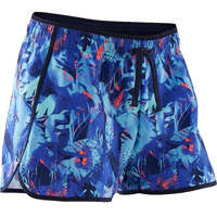 Shorts barngympa andas W500 JR lila tryck Populärt - Shorts andas W500G GYM JR DOMYOS - Shorts