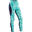 Leggings Synthetik atmungsaktiv S500 Gym Kinder grün/blau mit Print