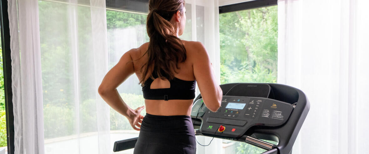 Optional session treadmill weight-loss programme 