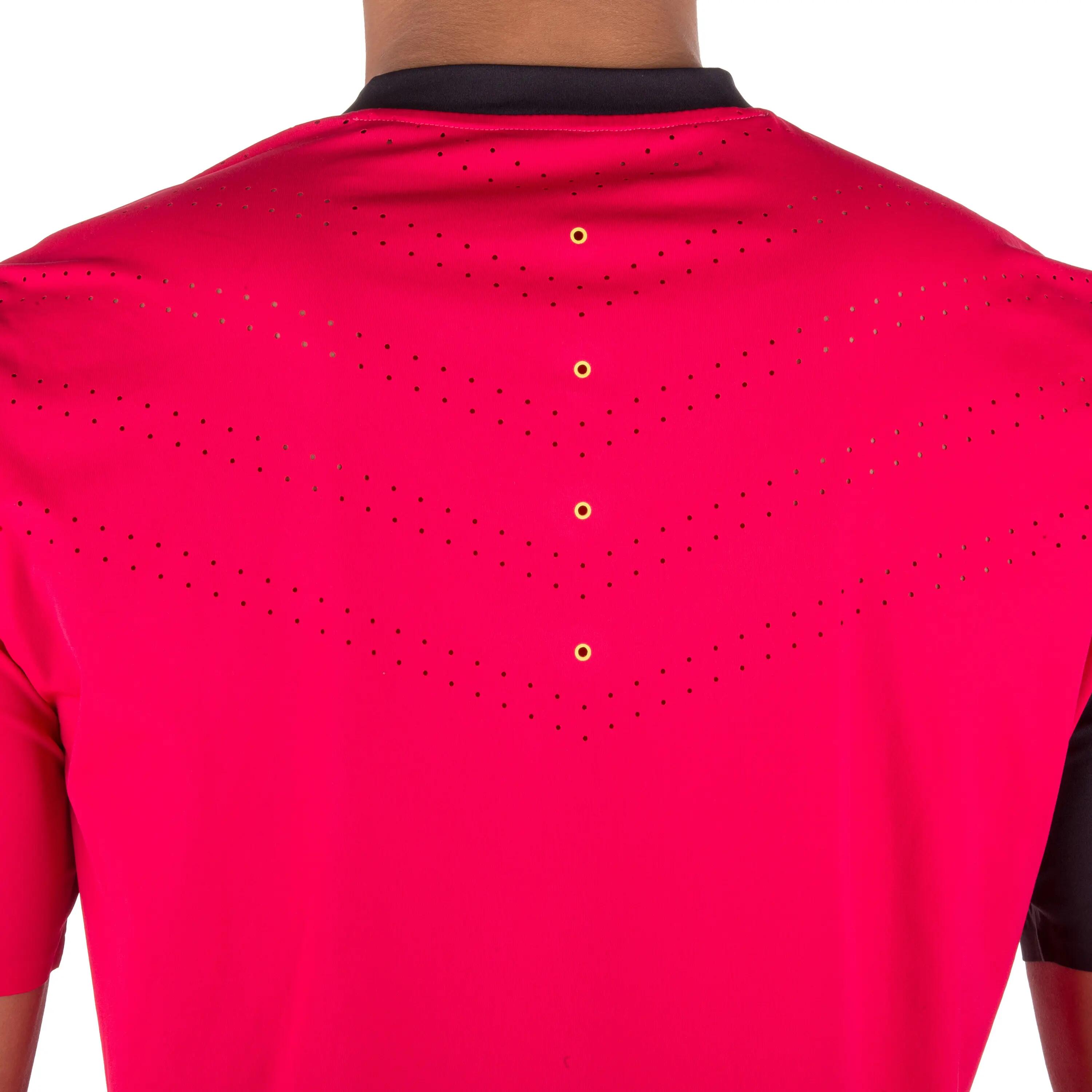 Light Tennis Badminton Padel Table Tennis Squash T-Shirt - Pink/Black 5/10